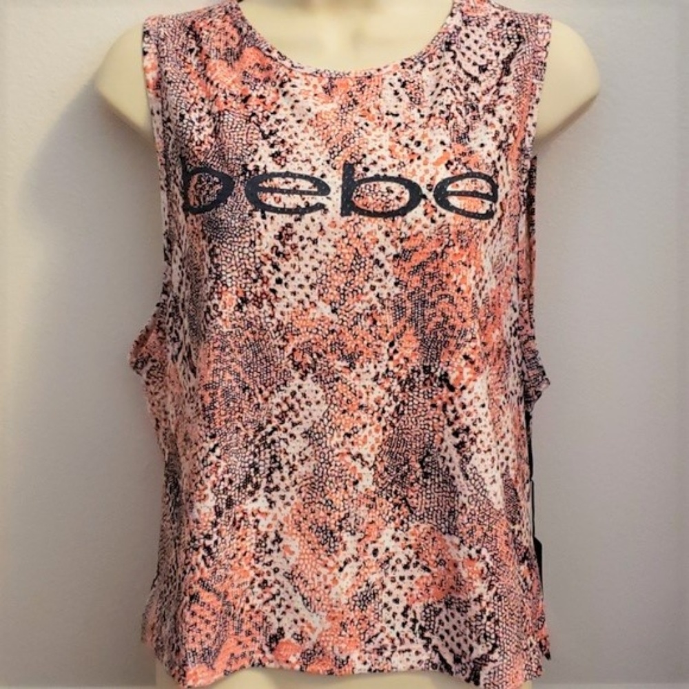 Bebe Sport Medium Stretchy Tank Top Shirt